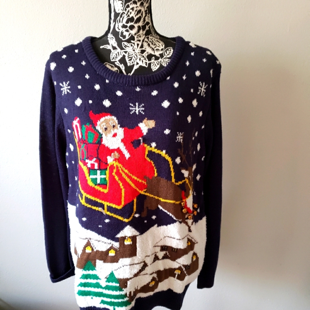 Christmas Sweater with lights.
